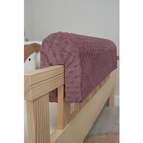 Protecție pentru pat Ourbaby - roz prăfuit