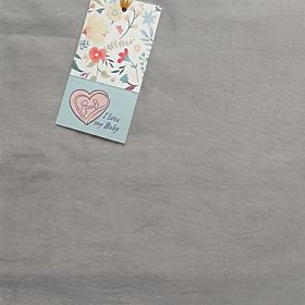 Apărătoare de protecție pentru pătuț - gri deschis