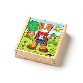 Puzzle Cățeluș pentru îmbrăcat