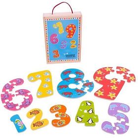 Puzzle Cifre de la 1 la 9 BJ