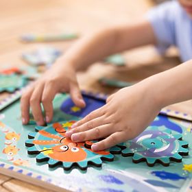 Puzzle cu roți dințate Lumea subacvatică