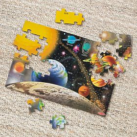 Puzzle de podea Sistemul Solar 48 de piese