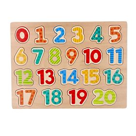 Puzzle din lemn noi - cifre