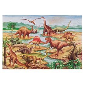 Puzzle de podea dinozauri 48 piese