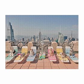 Puzzle Galison Câini în New York Gray Malin 1000 piese