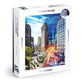 Puzzle Galison Flatiron Day to Night™ Stephen Wilkes 1000 piese