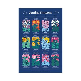 Puzzle Galison Flori Zodiac 1000 piese