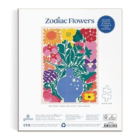Puzzle Galison Flori Zodiac 1000 piese