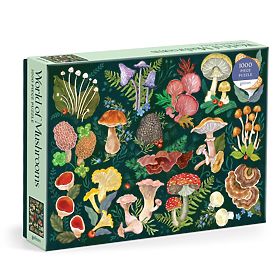 Puzzle Galison Lumea ciupercilor 1000 de piese