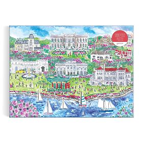 Puzzle Galison Michael Storrings Conacele din Newport 1000 de piese
