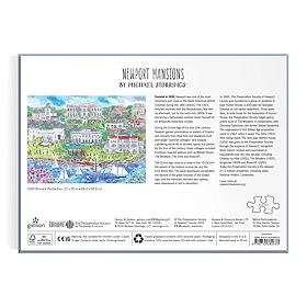 Puzzle Galison Michael Storrings Conacele din Newport 1000 de piese