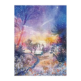 Puzzle Galison Peisaj magic înzăpezit 1000 de piese
