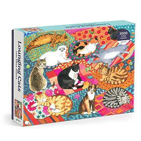Puzzle Galison Pisici Relaxante 1000 piese