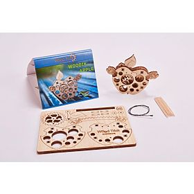 Puzzle mecanic măr cu vierme