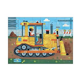 Puzzle Mudpuppy Buldozer 48 de piese, Mudpuppy