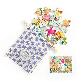 Puzzle Mudpuppy Paradă de primăvară în săculeț textil 36 de piese
