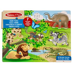 Puzzle sonor Animale de la Zoo
