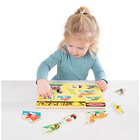 Puzzle sonor - Animale domestice