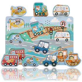Puzzle sonore Vehicule