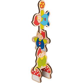 Puzzle tridimensional cu pitici