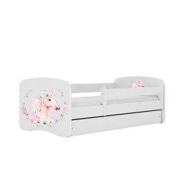 Pat pentru copii cu bariera - Unicorn, All Meble