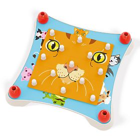 Quercetti Puzzle Fețe de Animale