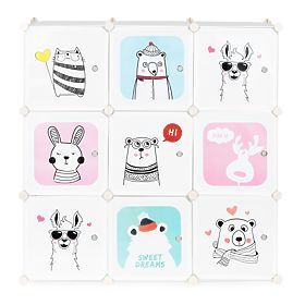 Raft cu cutii Animale