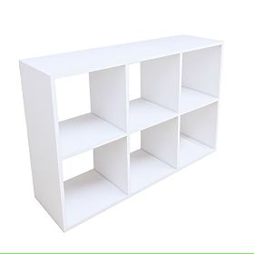 Raft cu polițe 2x3 - alb, Ourbaby®