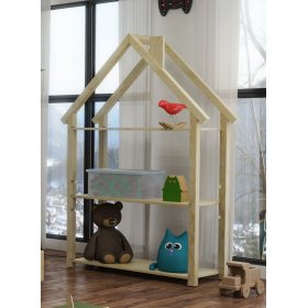 Raft cu polițe House FRANK - natural