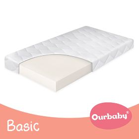 Saltea din spumă BASIC - 160x80 cm, Ourbaby®