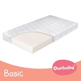 Saltea din spumă Ourbaby Basic - 200x140 cm, Ourbaby®