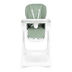 Scaun de hrănire cu înălțime reglabilă, piele ecologică, curele, tavă dublă ECOTOYS, EcoToys