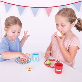 Set Bigjigs Toys Gustare cu buline