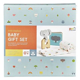 Set cadou pentru pui de elefant Petit Collage