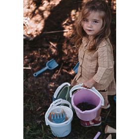Set cutie cu nisip pentru inghetata - roz, dantoy