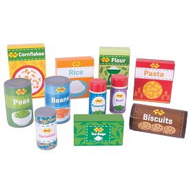 Set de alimente durabile Bigjigs Toys, Bigjigs Toys