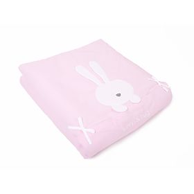 Set de asternuturi pentru patut in 3 piese sleep&hug roz