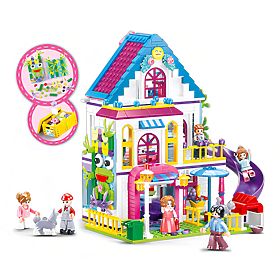 Set de construcție Sluban Girls Dream M38-B0974 - Vilă distractivă