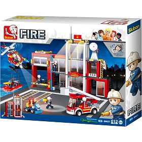 Set de construcție Sluban Pompieri M38-B0631 - Centrală
