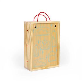 Set de joacă din lemn pentru călători Bigjigs Toys, Bigjigs Toys