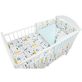 Set lenjerie de pat 135x100 cm City - turcoaz