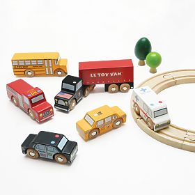 Set de mașinuțe Le Toy Van New York, Le Toy Van
