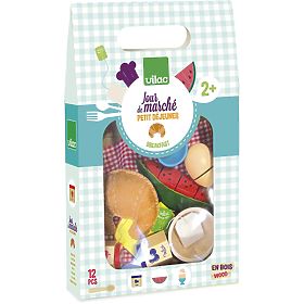 Set de mic dejun din lemn Vilac, Vilac