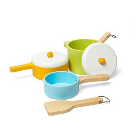 Set de vase Bigjigs Toys 7 piese, Bigjigs Toys