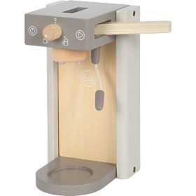 small foot Aparat de cafea din lemn cu accesorii Tasty gri