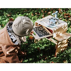 small foot Aragaz de camping din lemn, small foot