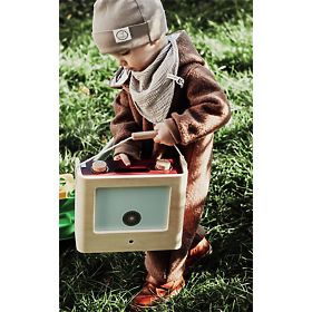 small foot Aragaz de camping din lemn