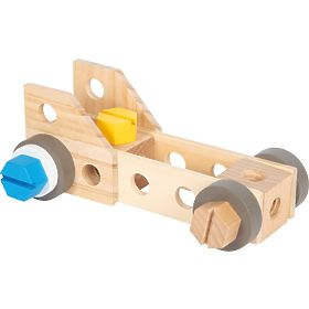 small foot Banc de lucru și cutie de scule 2 în 1 Workshop