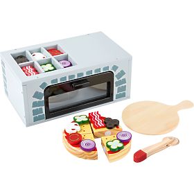 small foot Cuptor de pizza din lemn cu accesorii, small foot
