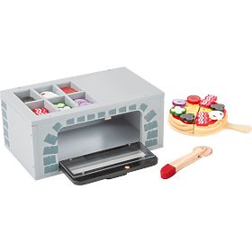 small foot Cuptor de pizza din lemn cu accesorii